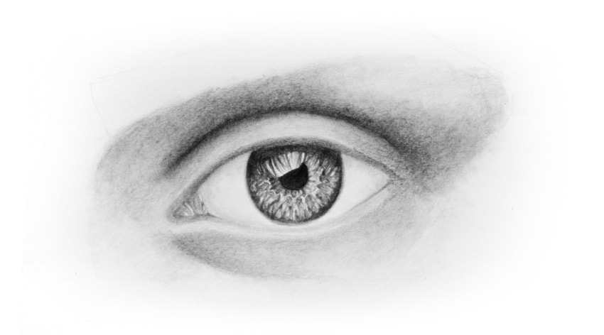 Cómo dibujar un ojo realista