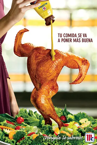 Espectacular de comida