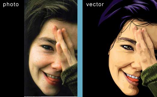 vectorizar una foto en Photoshop