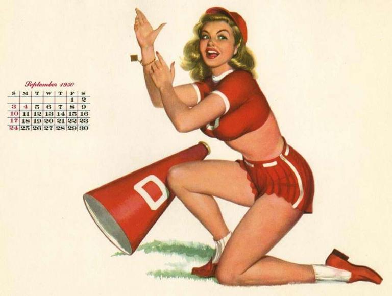 Chicas de calendario