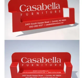 tarjeta de presentacion muebleria