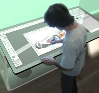 Mesa de diseño gráfico