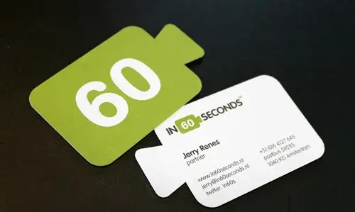 Tarjetas de presentación originales
