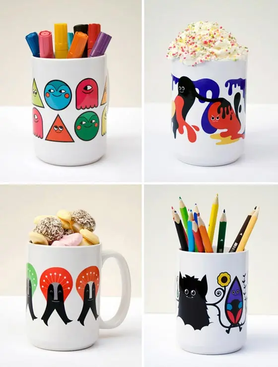 Dibujos hechos con figuras geométricas