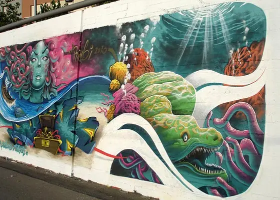 graffitis de mujeres