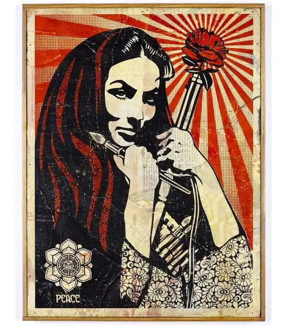 shepard fairey stencil