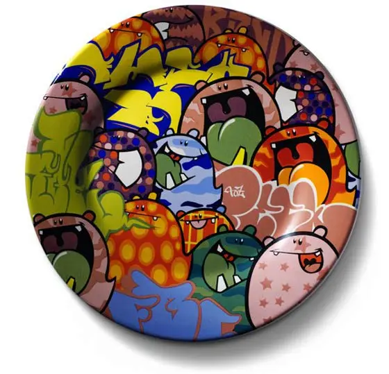 Platos con dibujos