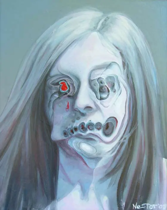 retratos mujeres pintura