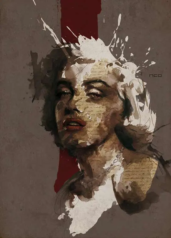 Pinturas en cartón corrugado