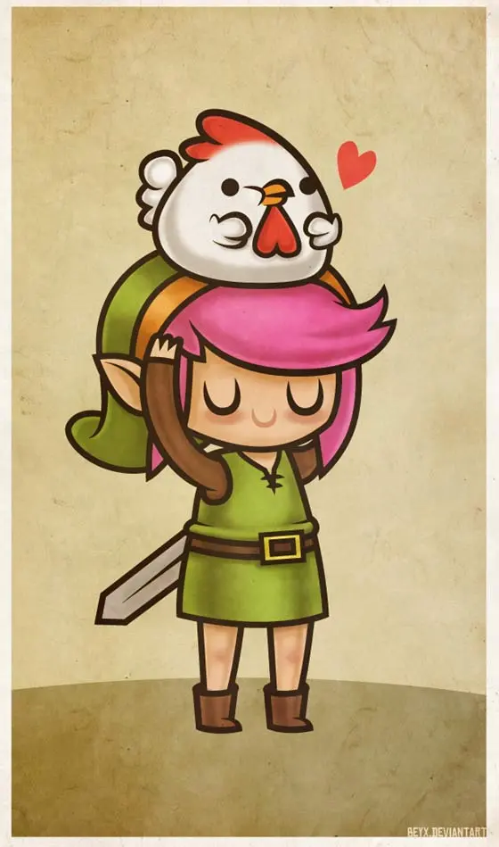 Dibujos de personajes de videojuegos