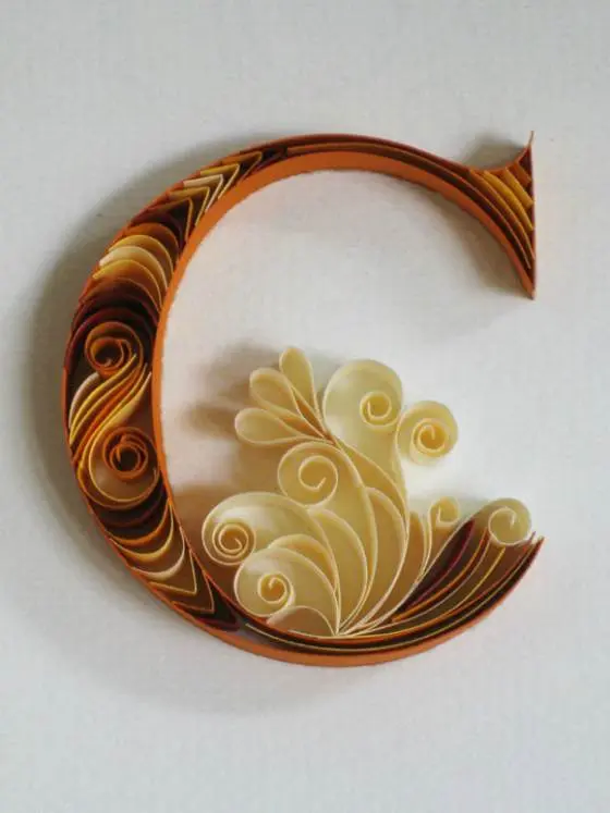 Letras de papel