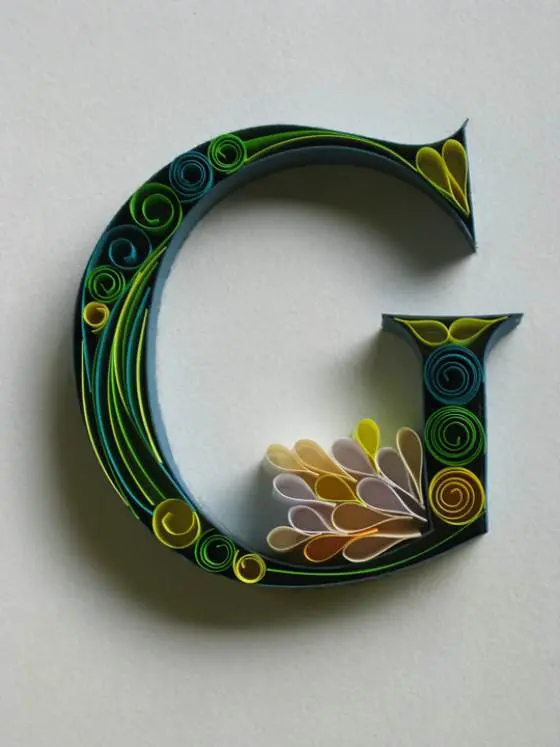 Letras de papel