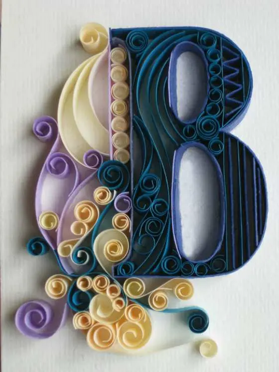 Letras de papel