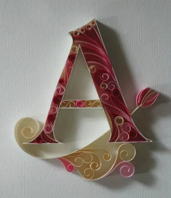 Letras de papel