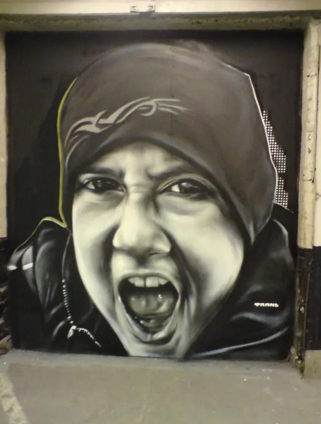 graffitis realistas Ejemplos de graffitis realistas