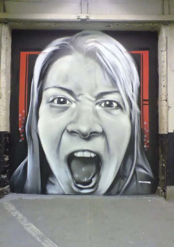 graffitis realistas Ejemplos de graffitis realistas