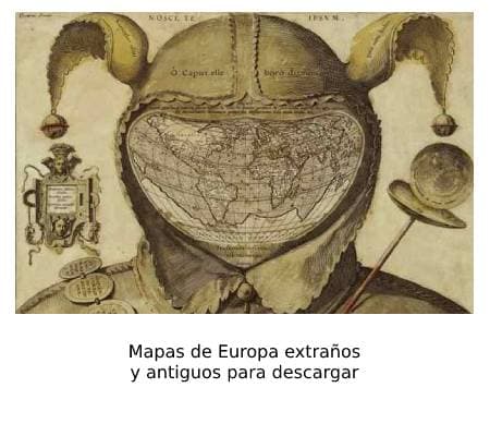 Mapas de Europa extraños