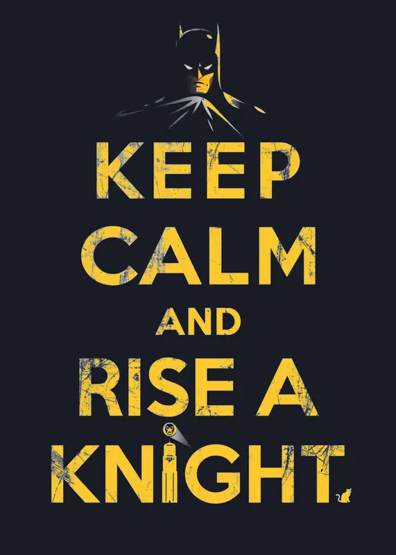 Keep calm and carry on