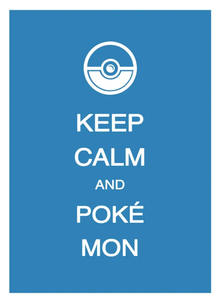 Keep calm and carry on