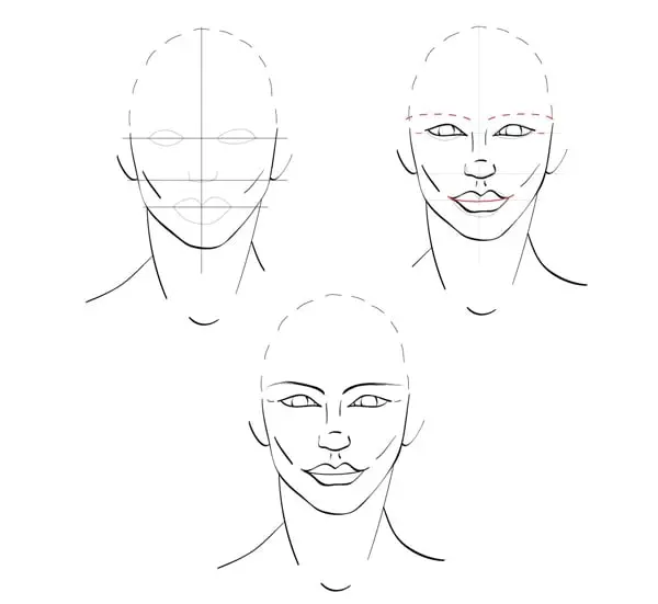 Como dibujar un rostro