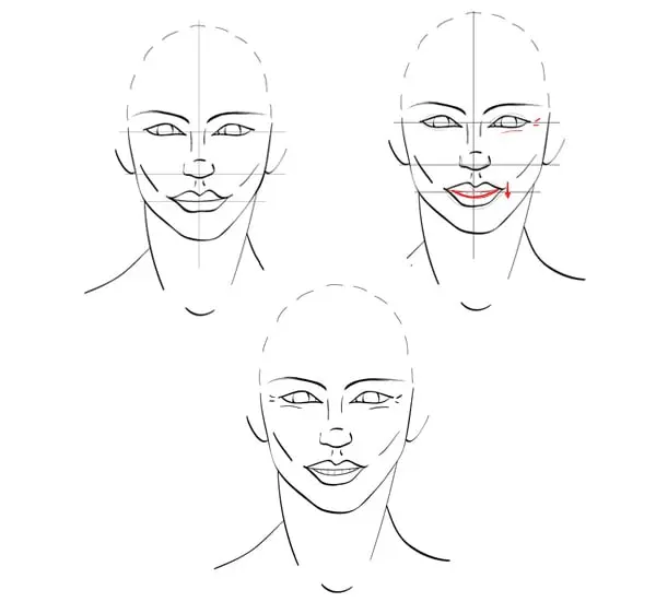 Como dibujar un rostro
