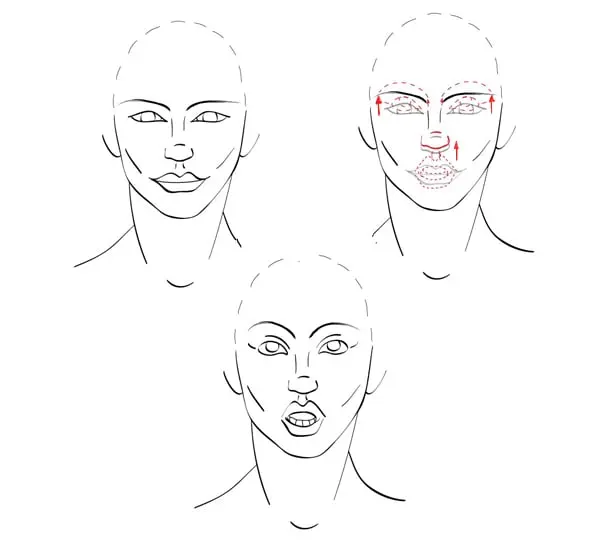 Como dibujar un rostro