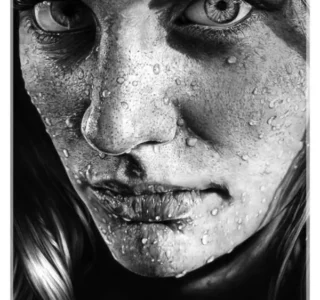 Retratos a lápiz