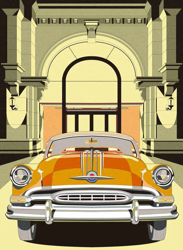 Dibujos de carros clásicos