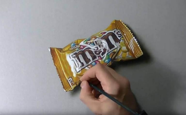 Dibujo hiperrealista