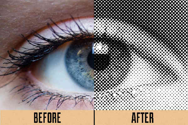 Efecto halftone con Photoshop