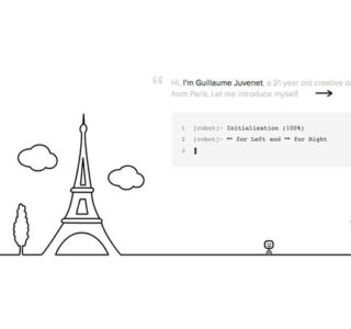 portafolios minimalistas