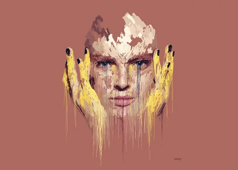 pintura chorreada