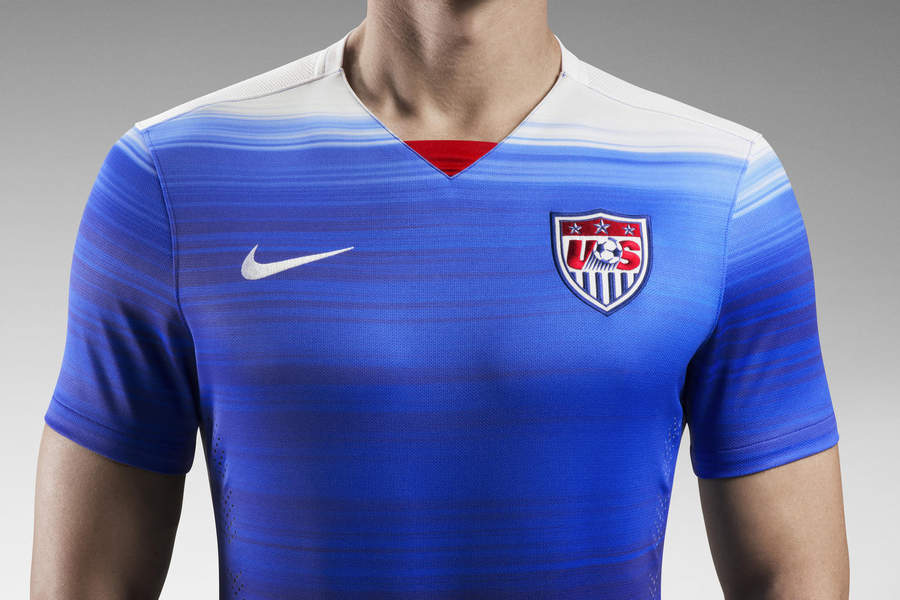 uniforme fútbol de los Estados Unidos