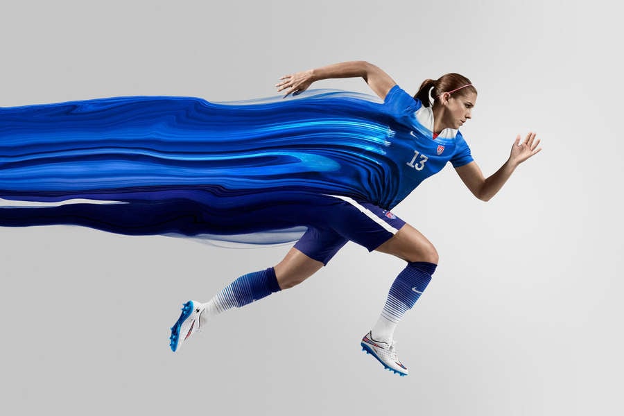 uniforme fútbol de los Estados Unidos