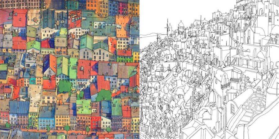 libro para colorear