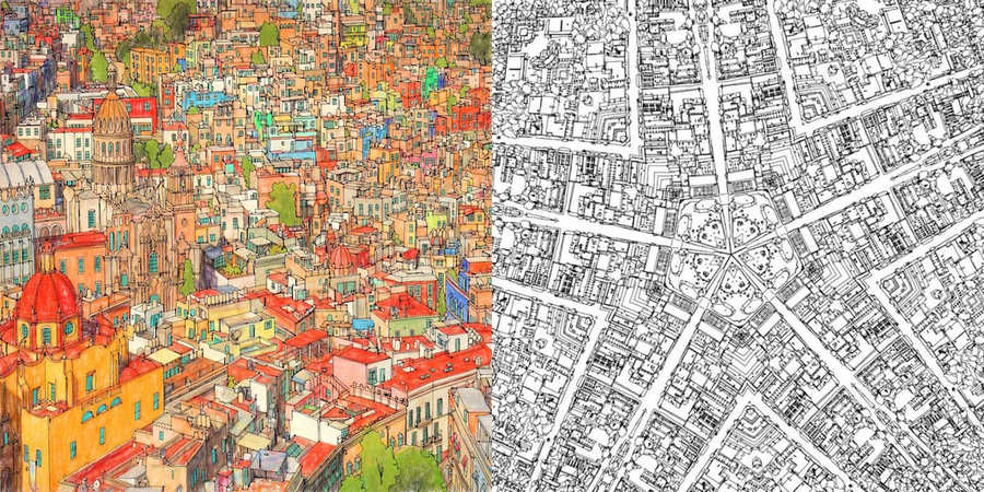 libro para colorear