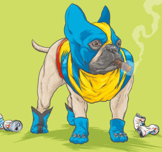 disfraz de perro universo marvel