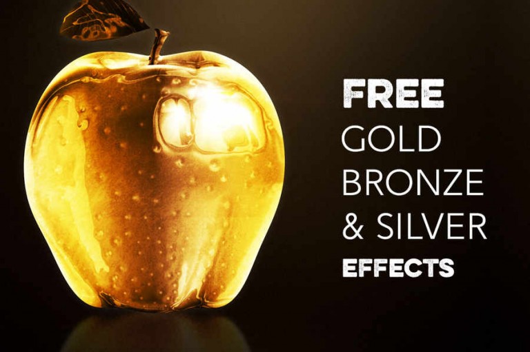 crear color oro en Photoshop