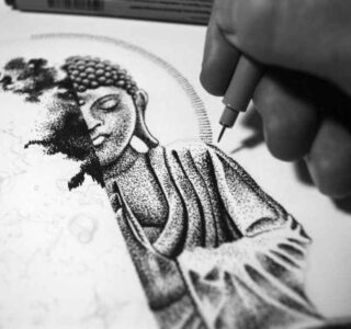 Dibujos con estilógrafo