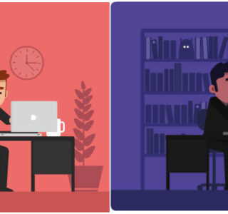 el trabajo de un diseñador gráfico