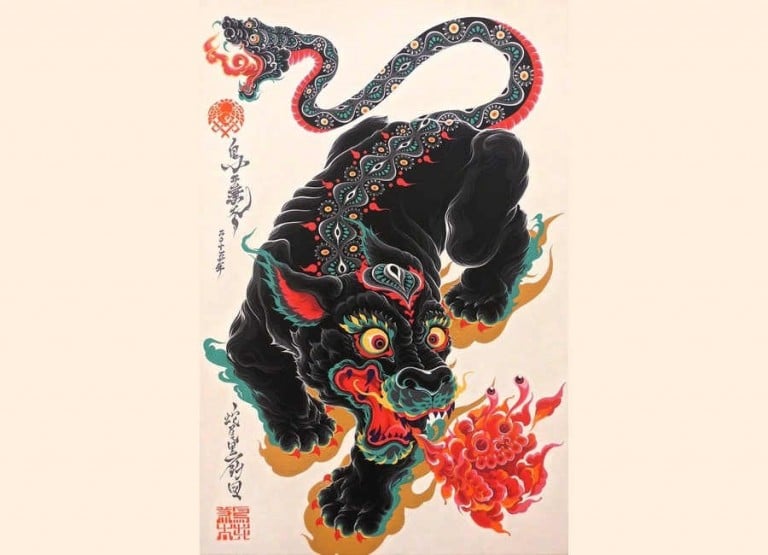 dibujos cultura japonesa y mexicana