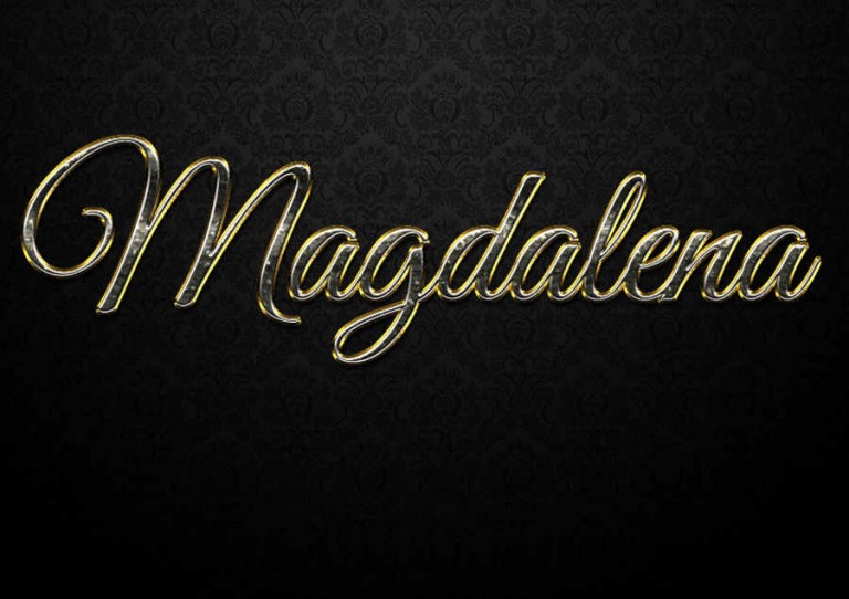 efecto metal en textos con Photoshop