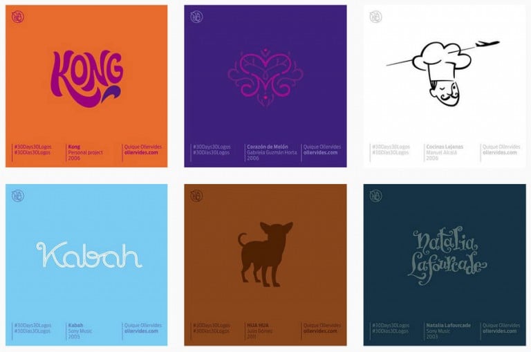 logotipos de Quique Ollervides
