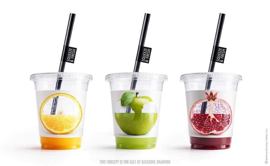 vasos para jugo natural