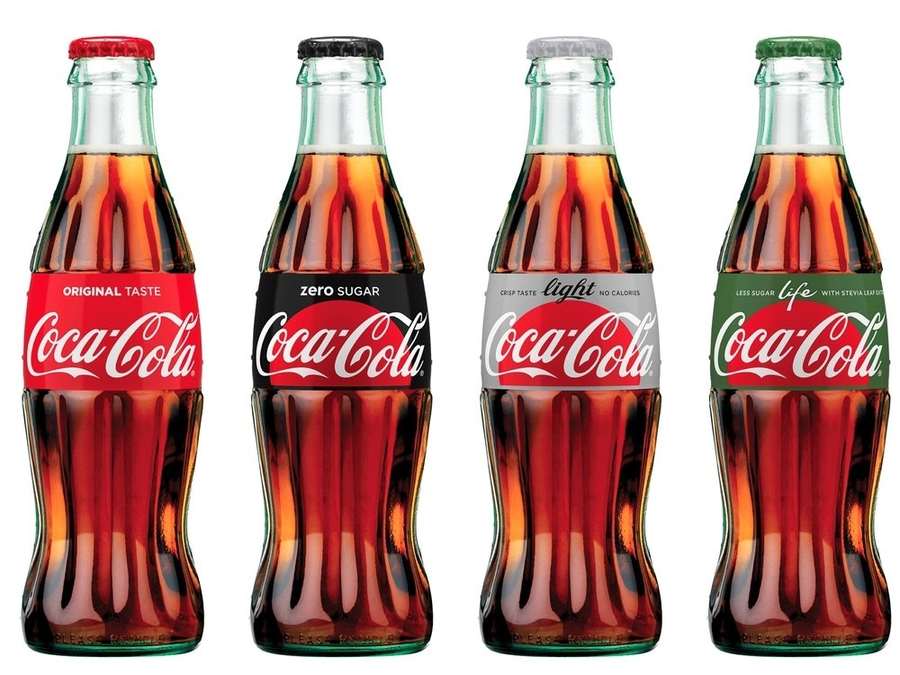 nuevas botellas Coca-Cola
