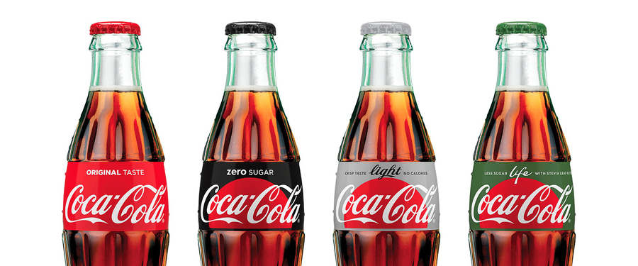 nuevas botellas Coca-Cola