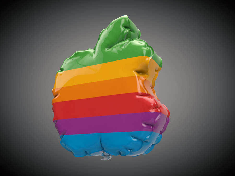 logotipos como globos de helio
