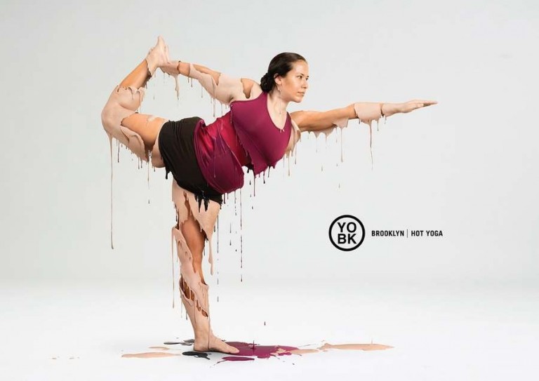 publicidad hot yoga