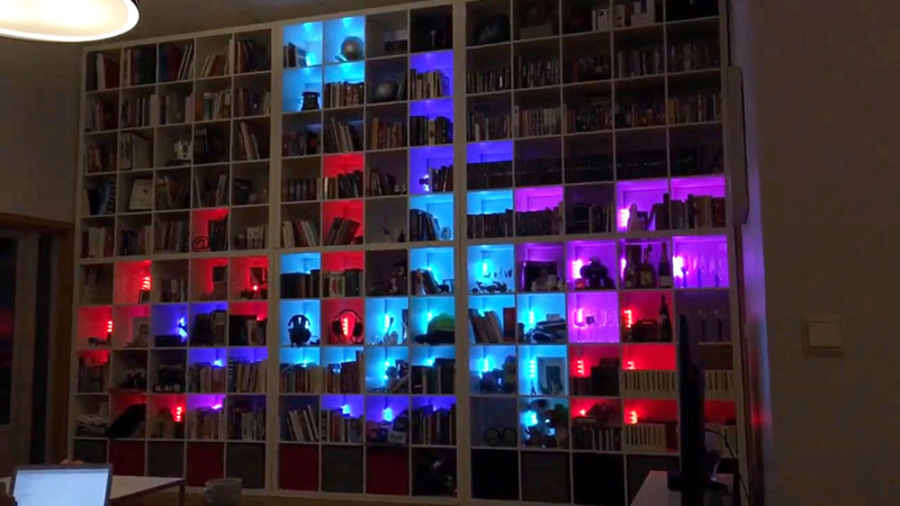 librero para jugar tetris