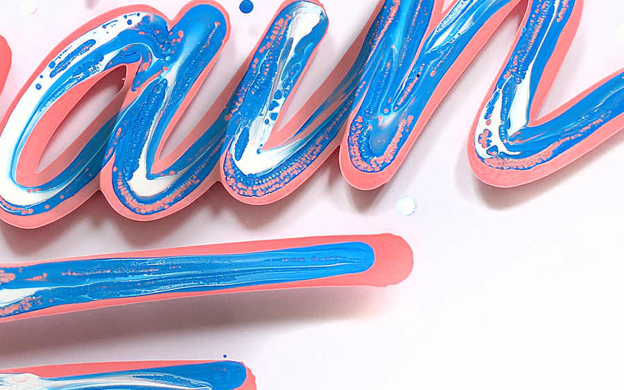 experimentos con lettering